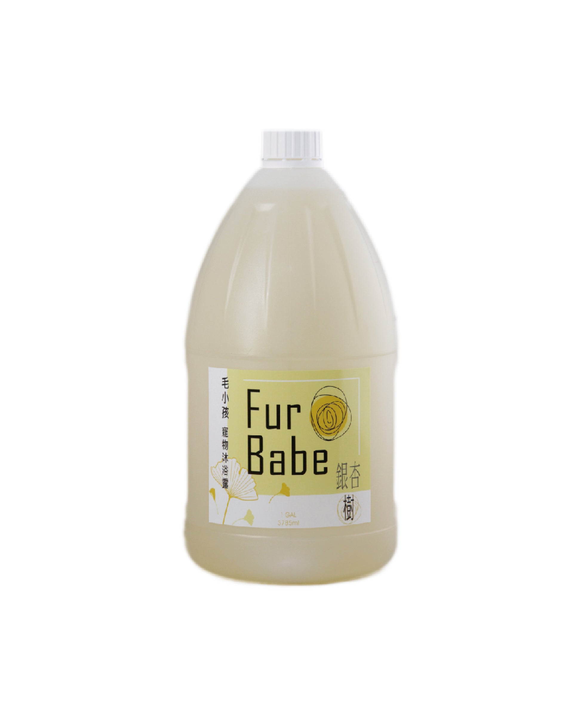 Furbabe Botanical Pet Shampoo – Ginkgo Biloba 1GAL
