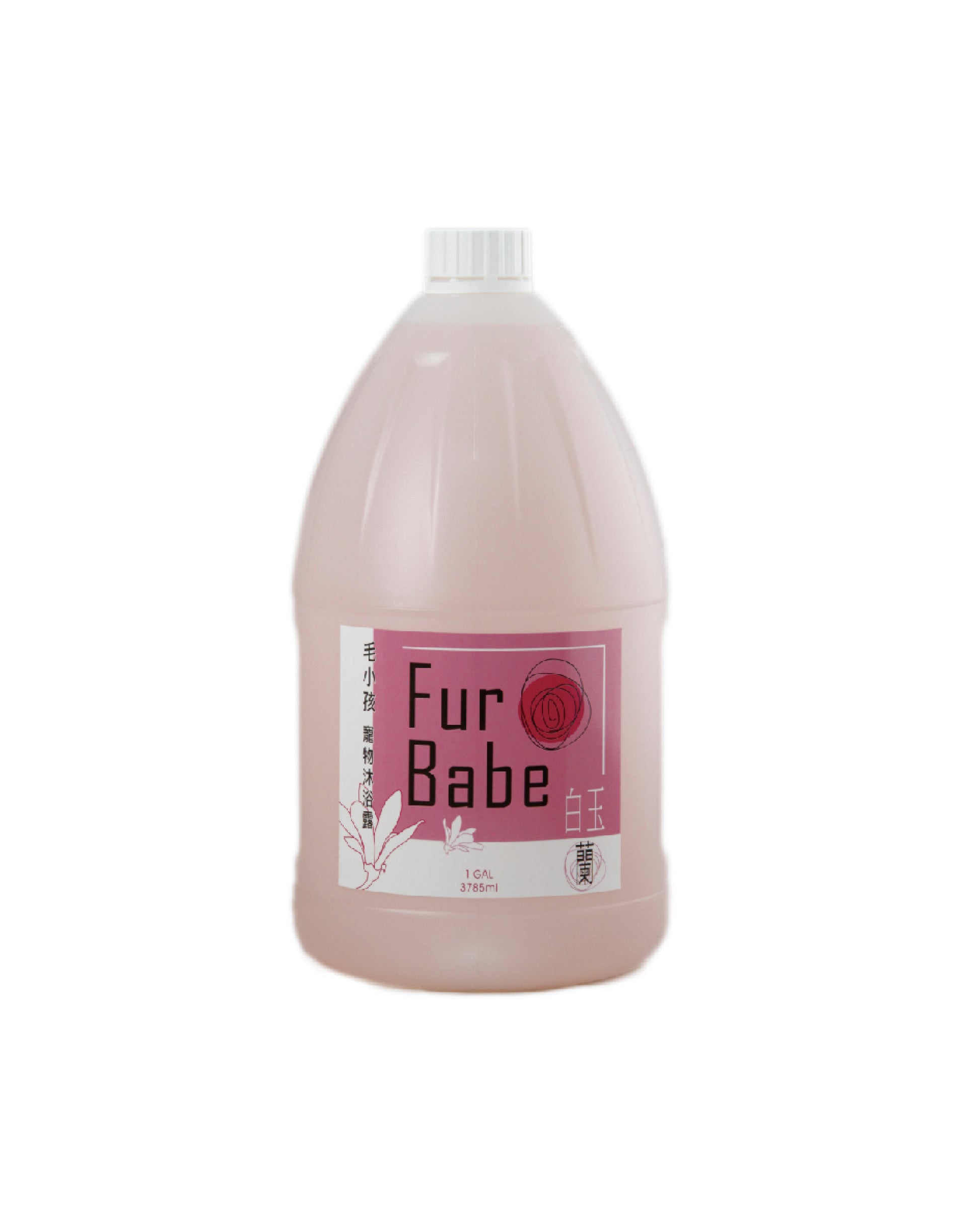 Furbabe Botanical Pet Shampoo – White Magnolia 1GAL